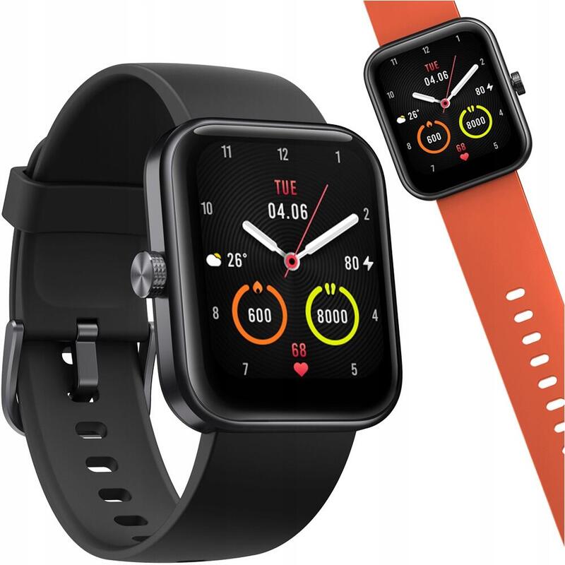 Smartwatch zegarek sportowy z dodatkowym paskiem Maimo Watch WT2105