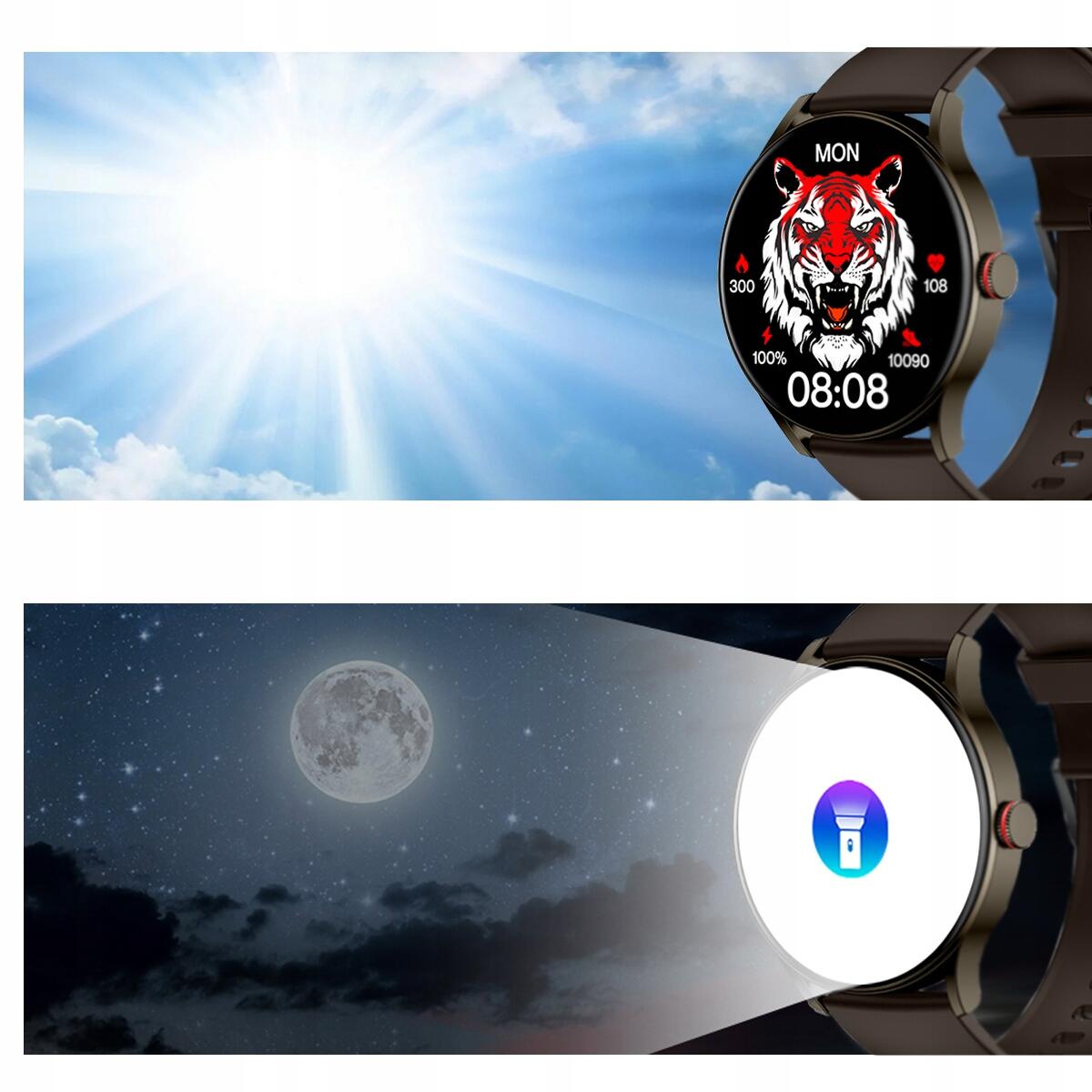 Smartwatch zegarek sportowy z dodatkowym paskiem IMIKI TG1 5/7