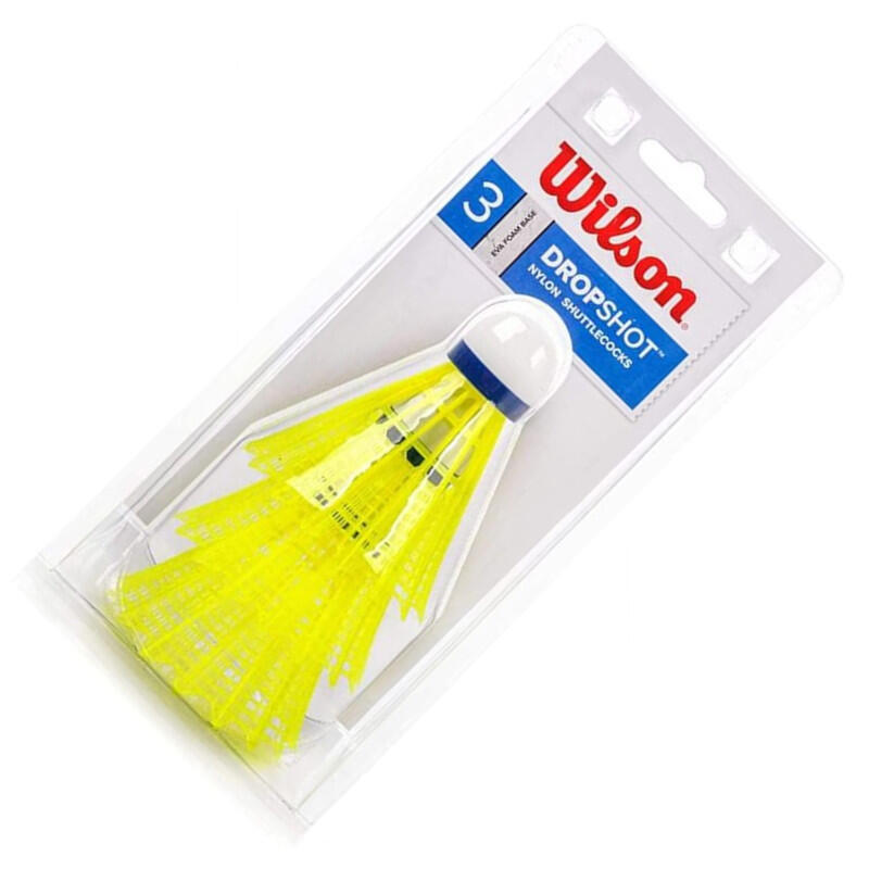 Lotki do badmintona Wilson Dropshot Shuttlecocks 3 szt 2/3
