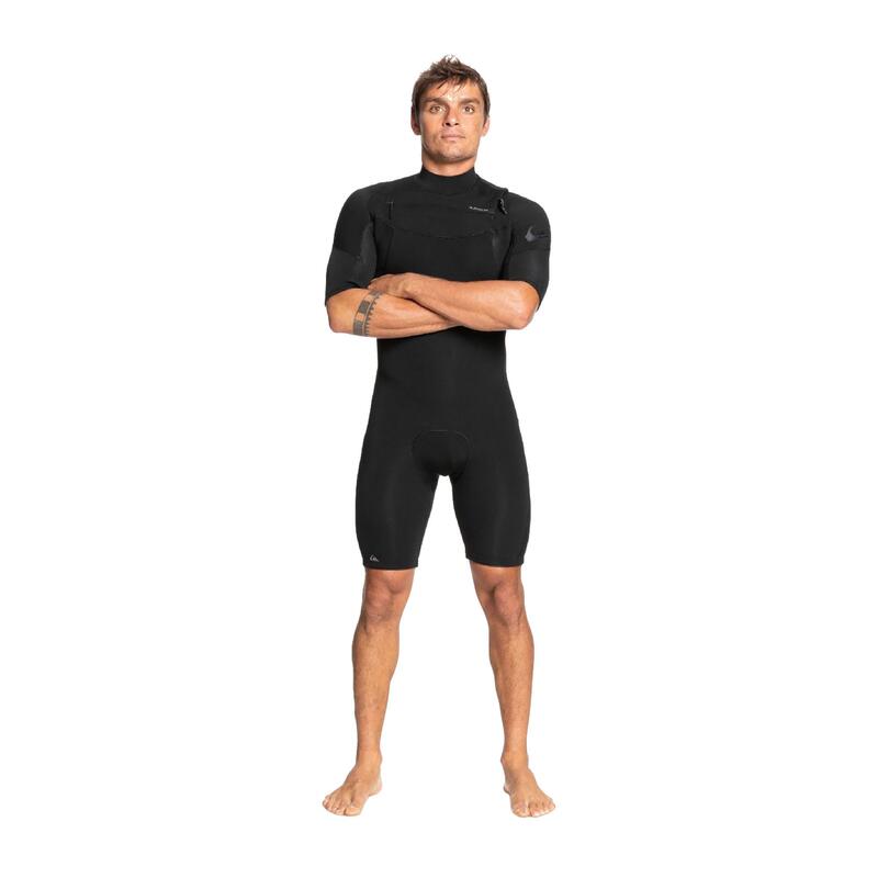 Costum shorty neopren surf bărbați Everyday Sessions Negru