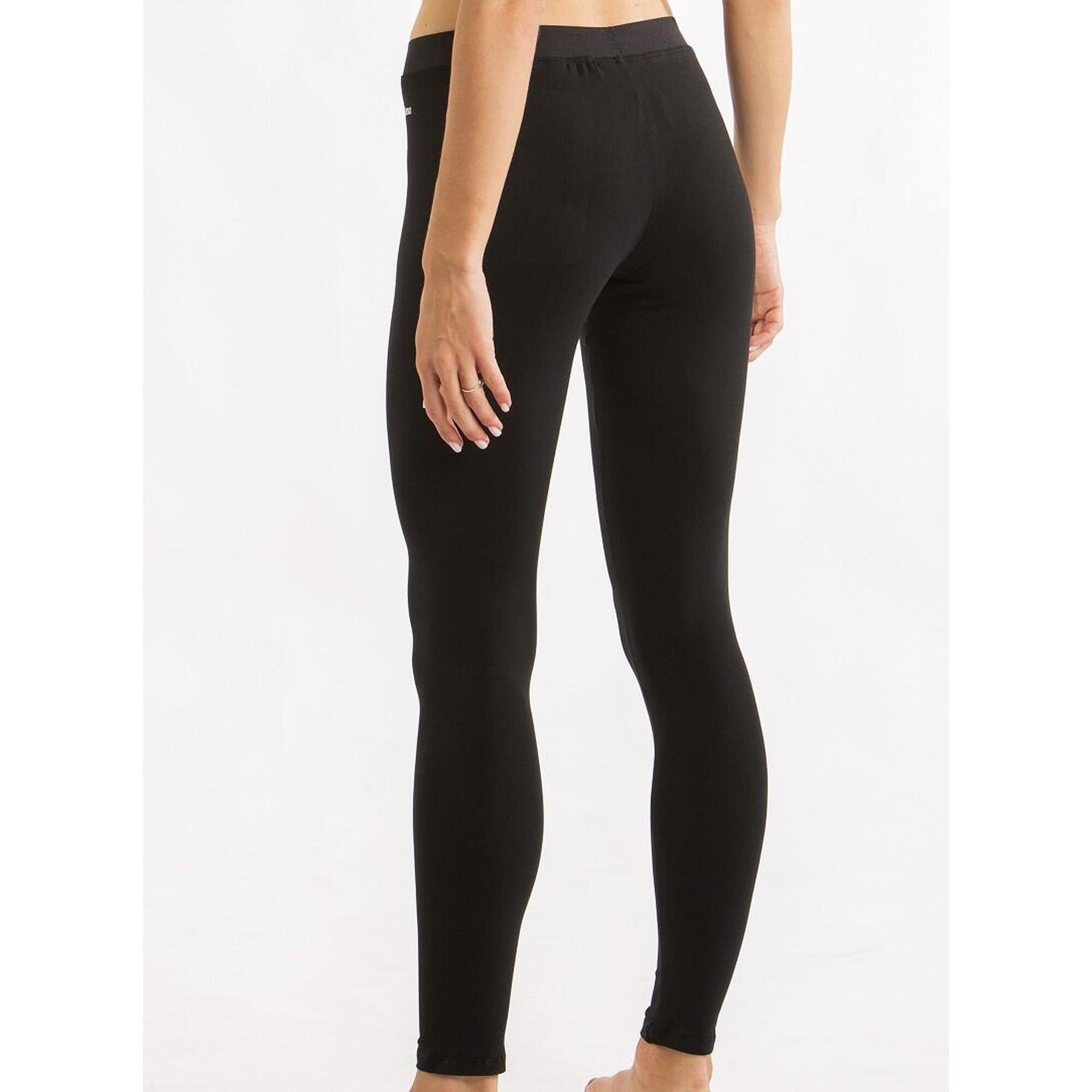 Legging de Gymnastique Dvillena Long Noir Élastique