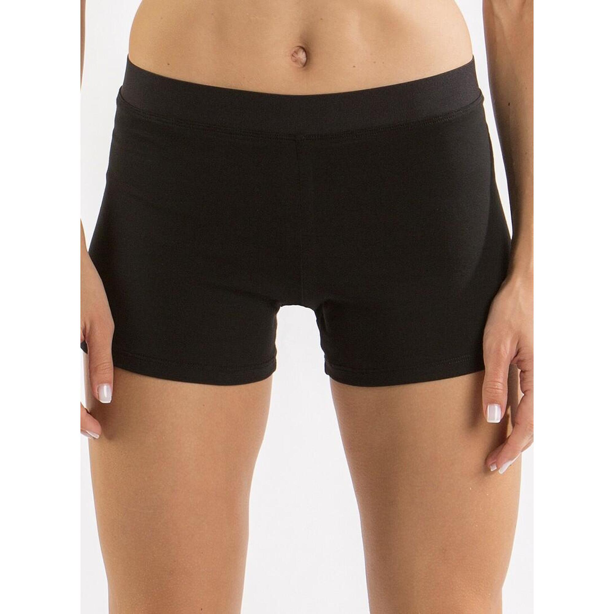 Short Gimnasia Dvillena Negro Elástico