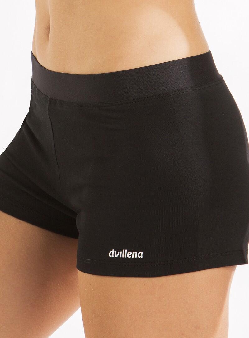 DVILLENA Culotte Gimnasia Dvillena Corto Negro Elástico
