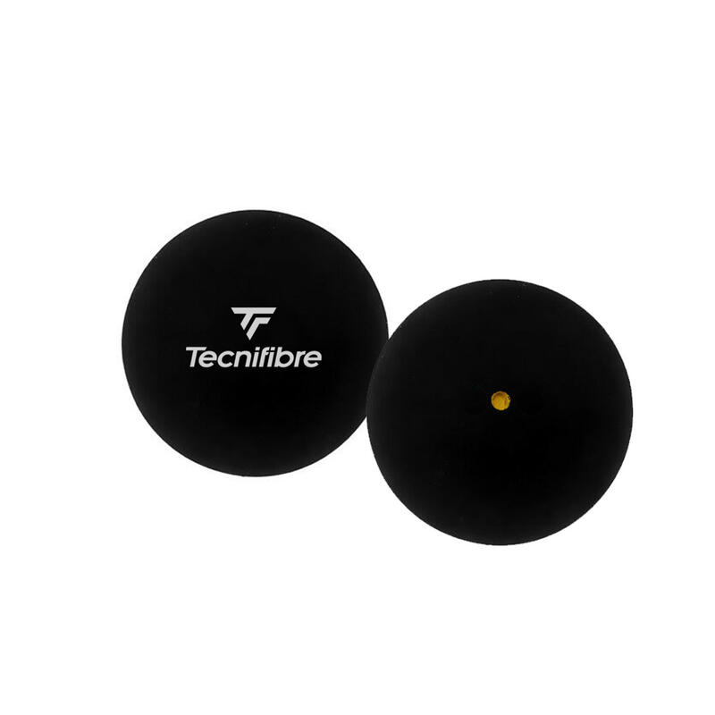 Tecnifibre Squashball Gelb 2er Pack