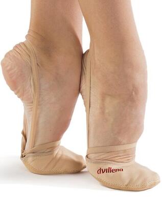 Demi-pointes Gymnastique Rythmique pour Enfants Dvillena Fantasia Couture Zigzag