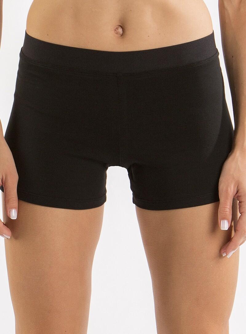 Short de Gymnastique Dvillena Noir Élastique 3/4