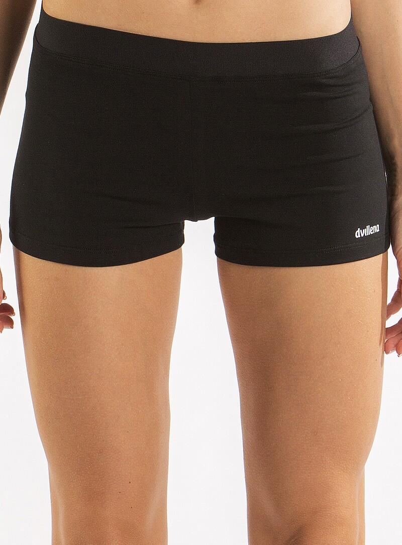 Culotte de Gymnastique Dvillena Courte Noire Élastique 3/4