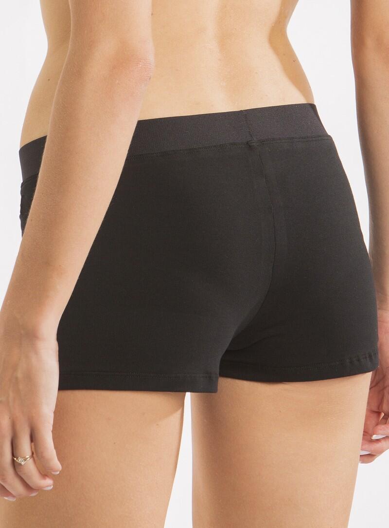 Culotte de Gymnastique Dvillena Courte Noire Élastique 2/4