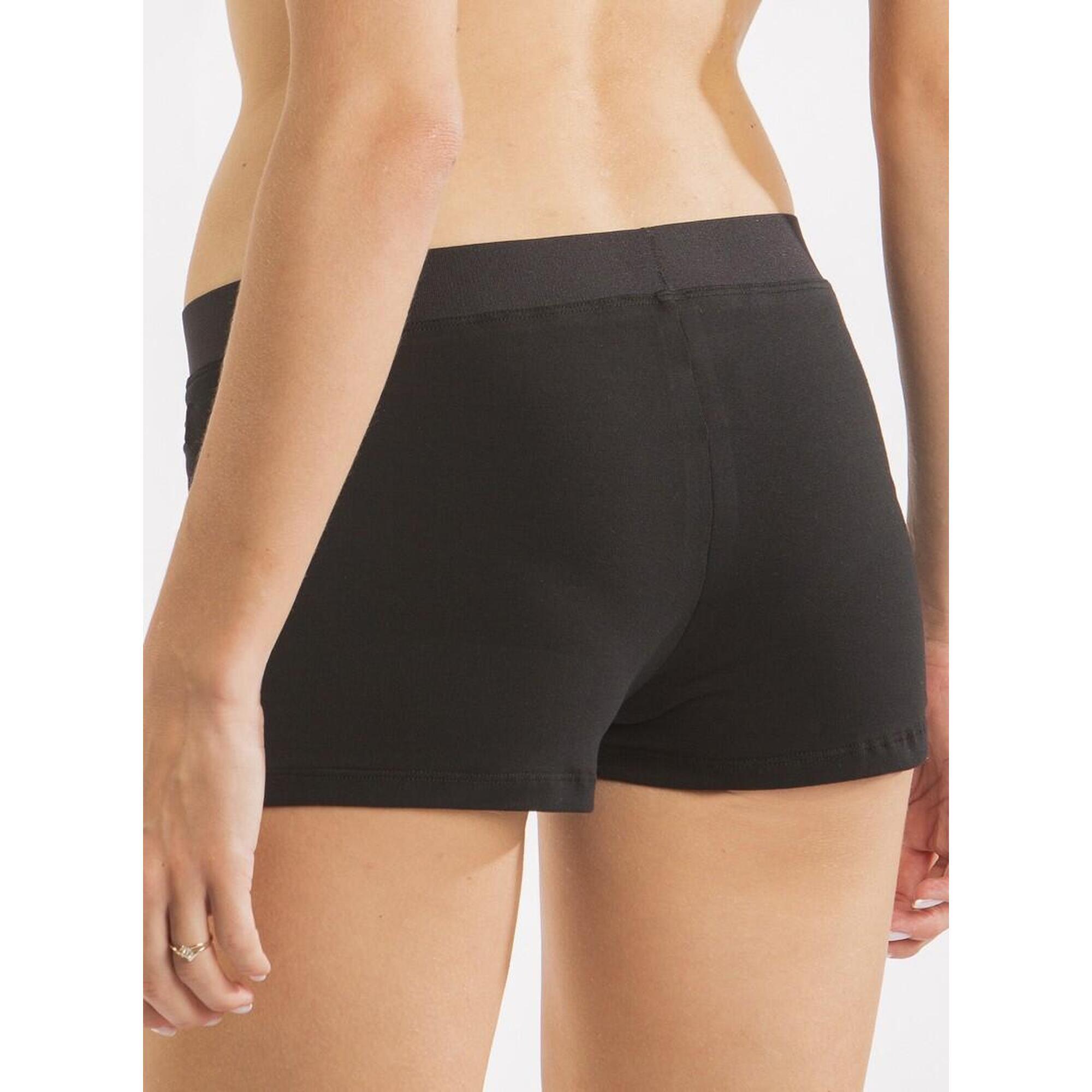Culotte de Gymnastique Dvillena Courte Noire Élastique