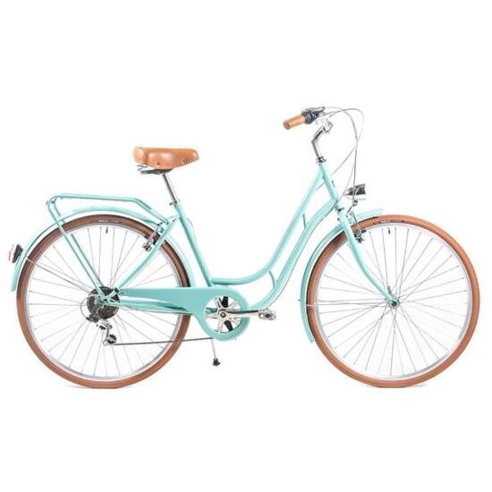 Capri Berlin verde miele 7V bicicletta classica