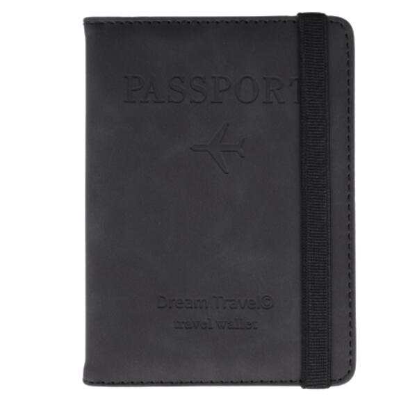Dream Travel® Cover paspoorthoesje - zwart