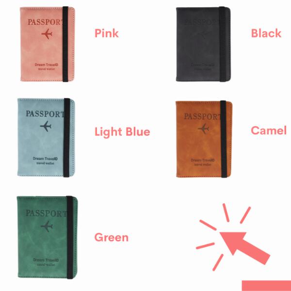 Capa para passaporte Dream Travel® Cover - marrom 4/5