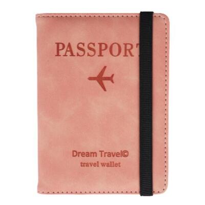 Dream travel® cover paspoorthoesje - roze