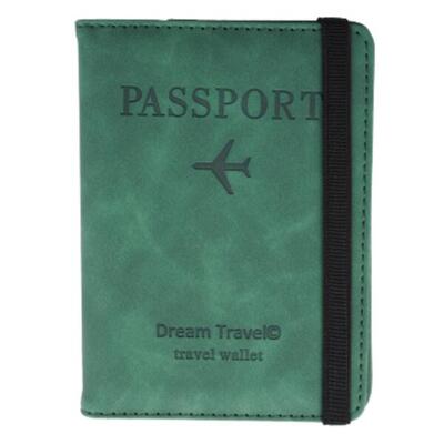 Dream travel® cover paspoorthoesje - groen
