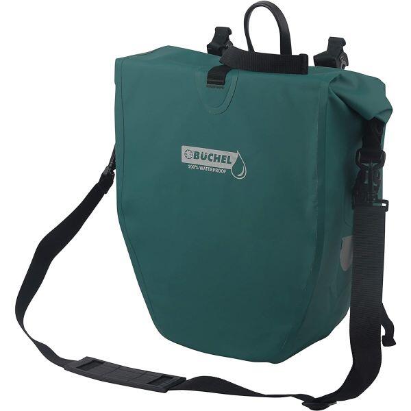 Büchel Luxe Pakaftas / Enkele fietstas - Turquoise - 25.4L 3/4