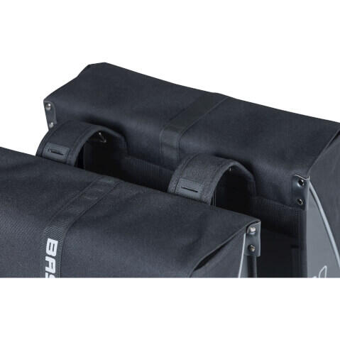 Basil sac double Forte Double Bag noir 35 litres 3/6