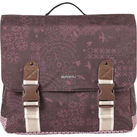 BASIL Doppelpacktasche Boheme MIK, fig red