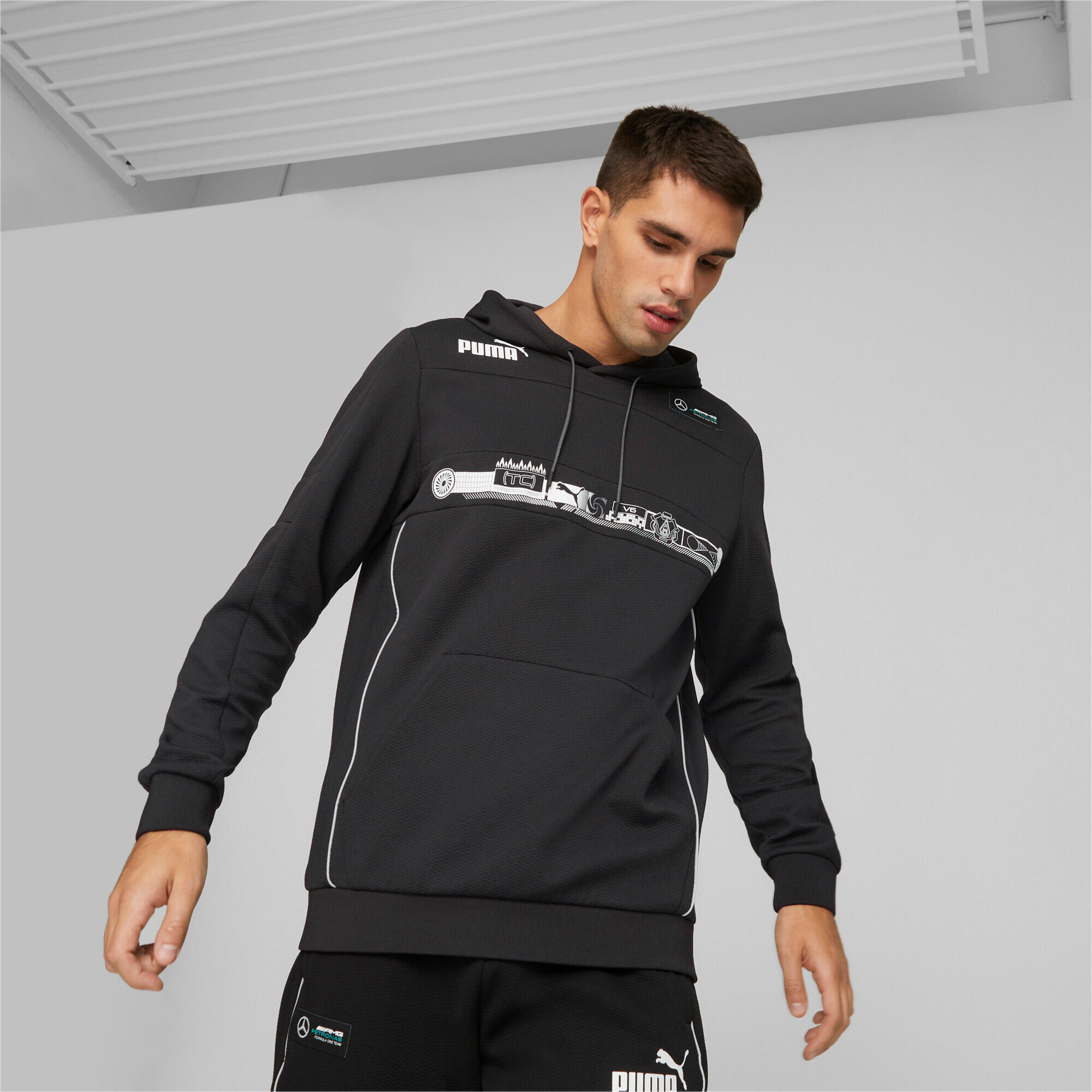 Sweatshirt à capuche Puma MAPF1 SDS 3/7