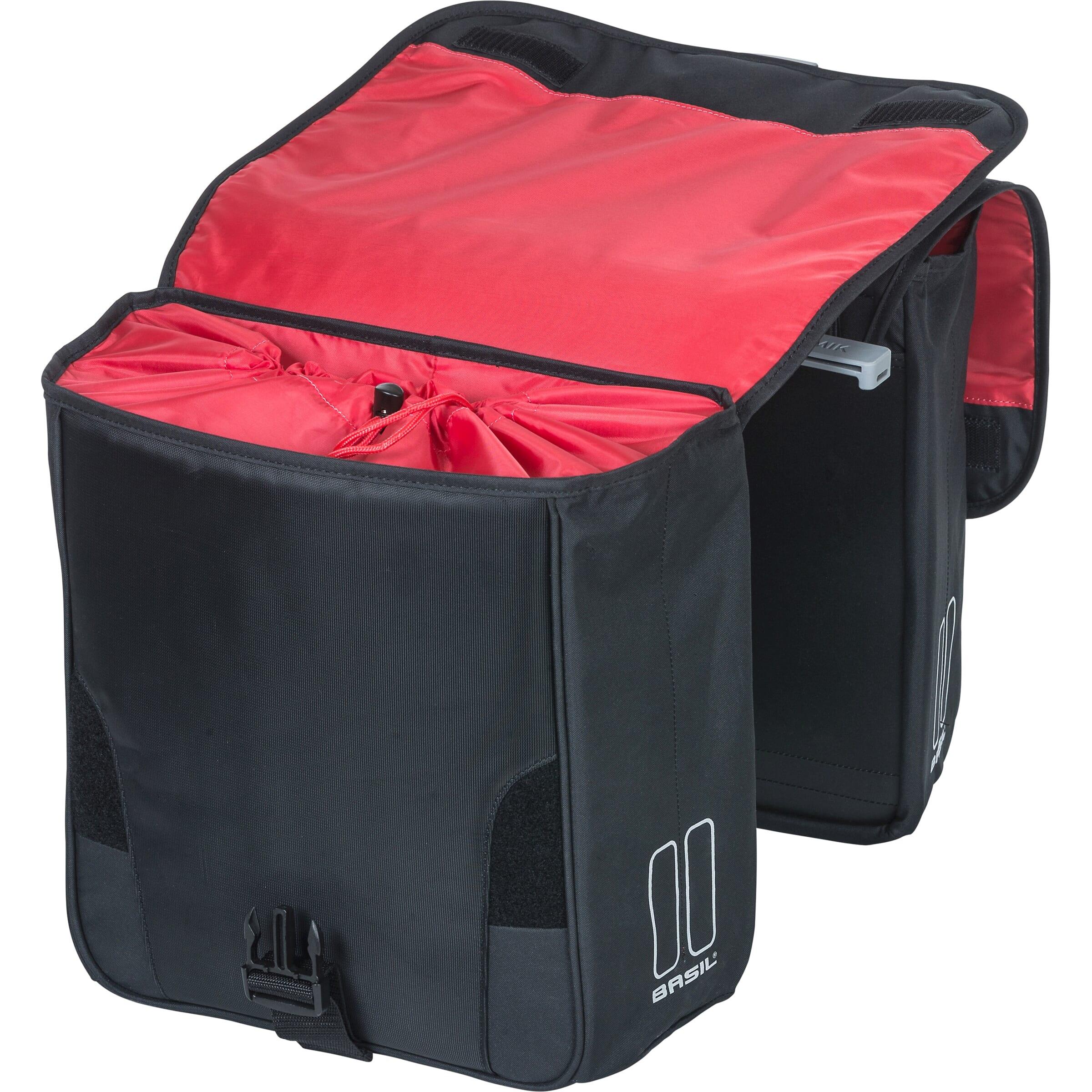 Sacoche Double Basil Sport Design - Noir, Imperméable 4/5
