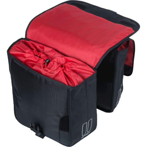 Basil Doppelpacktasche Sport Design schwarz, 35x14,5x43cm, 32ltr 5/6