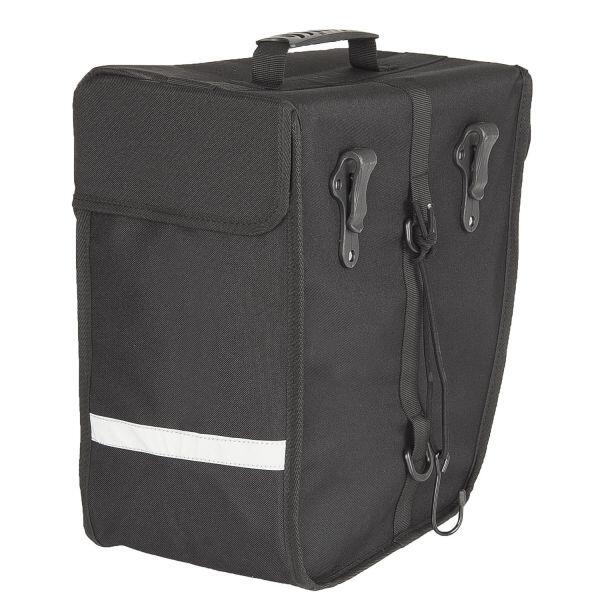 Enkele Fietstas Links Amsterdam - 18 Liter - Zwart 3/4