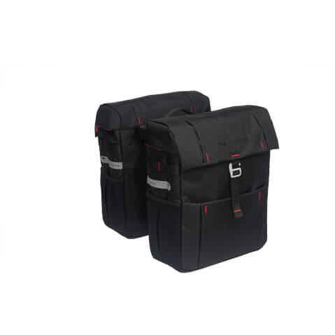 New Looxs Vigo borsa doppia per bici 37 L nera. 3/3