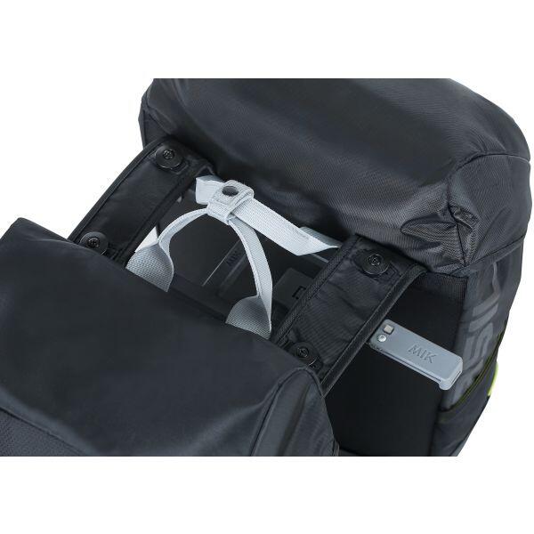 Sac Basilic Miles MIK Double Noir Lime - 34L 3/4