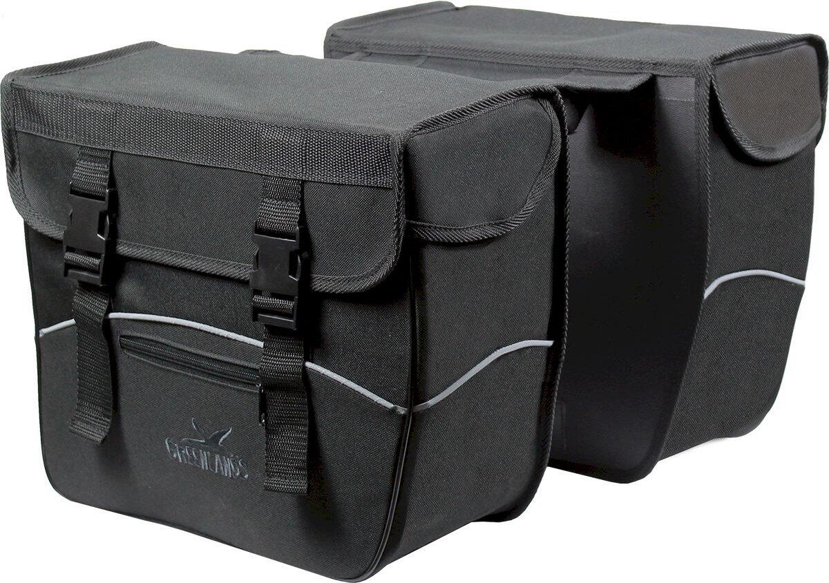 Sacoche double Greenlands BB0104A — 34 L, noir 2/3