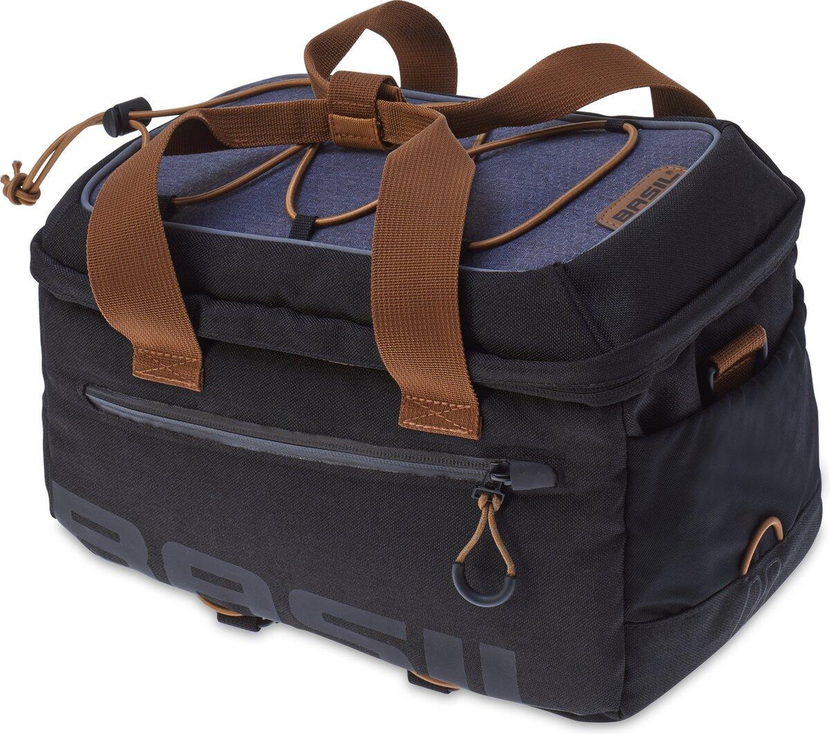 Bagagedraagtas "Miles" - zwart/bruin 4/7