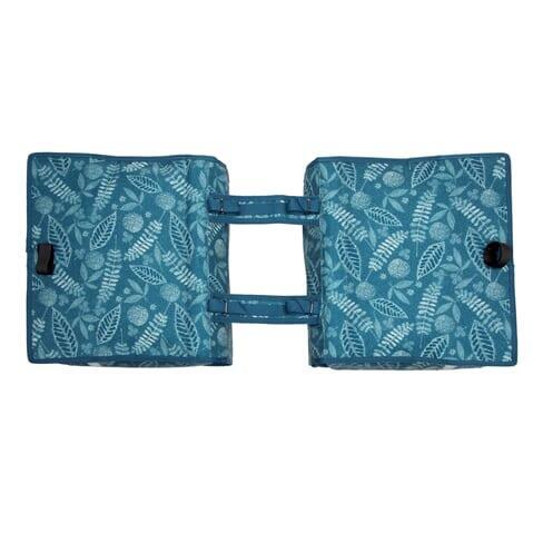 NEW LOOXS Doppelpacktasche Fiori Double, Forest Blue