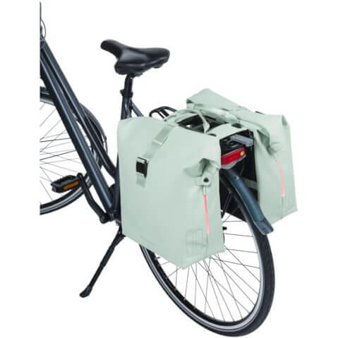 BASIL Dubbele fietstas SoHo Nordlicht MIK 5/6