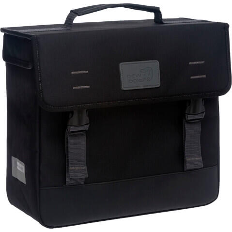 New Looxs Origin borsa singola per bici — 17 L, idrorepellente, nera. 2/4