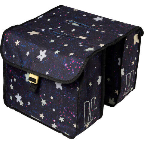 Paire de sacoches de porte-bagages imperméables Basil Stardust Nightshade 20L