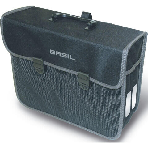 Basil sacoche simple Malaga noire 32x13x29 cm 13 l 2/3