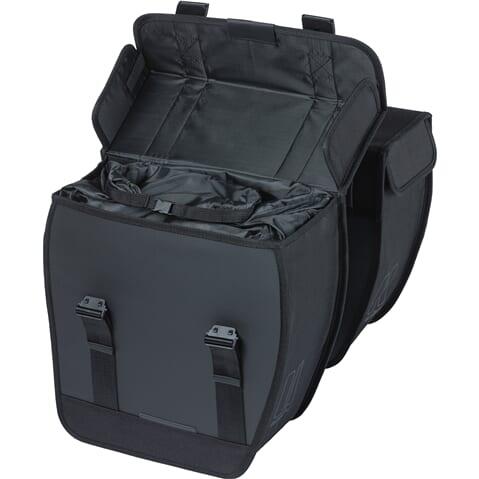 Sac à vélo double Basil Tour 35L en Noir - Sac de qualité supérieure 4/7