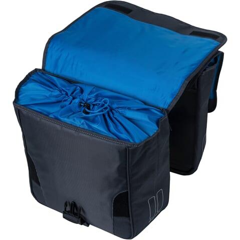 Dubbele Fietstas Sport Design 32 Liter 35 X 15 X 43 Cm - Grafiet 5/7