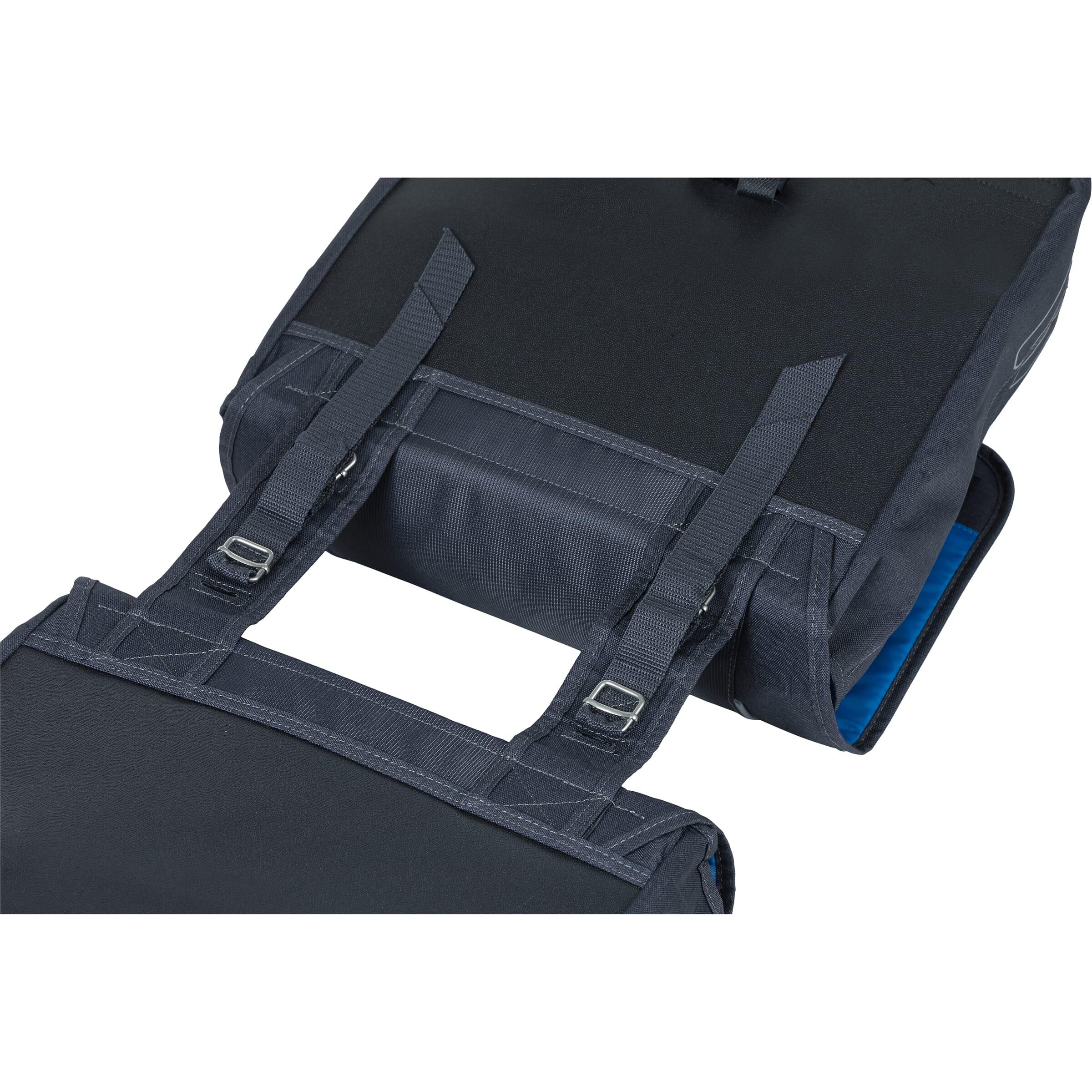Dubbele Fietstas Sport Design 32 Liter 35 X 15 X 43 Cm - Grafiet 4/7