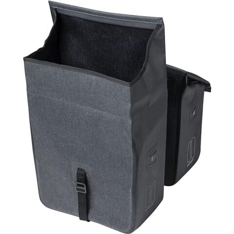 Basil Urban Dry Double Bicycle Bag - Gris 50L 5/7