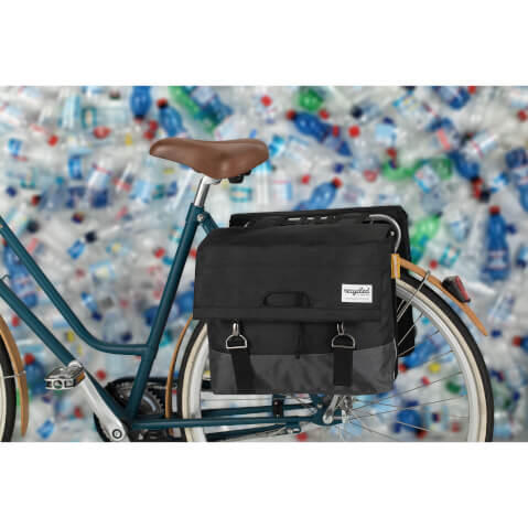 UrbanProof Sacoche double vélo 40 L noir/gris. 4/7