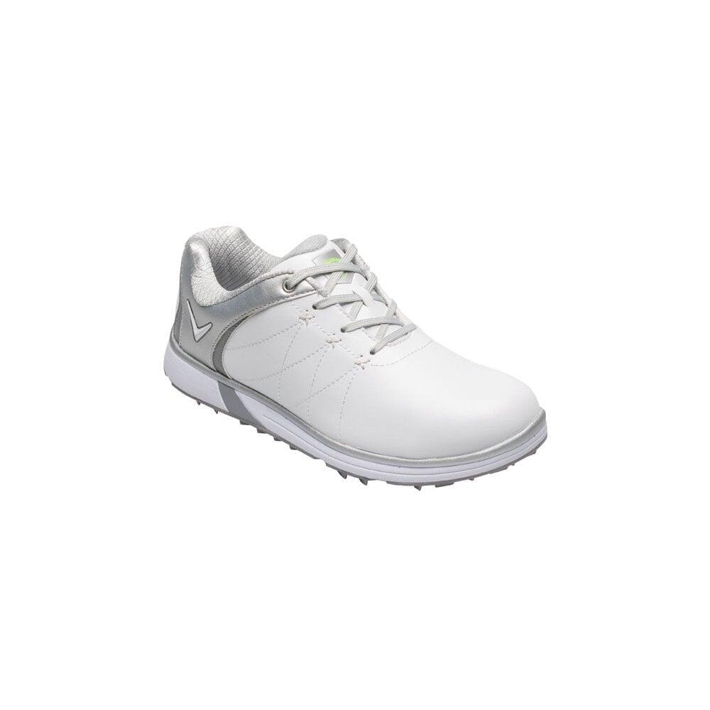 Callaway HALO PRO Golf Shoes - White/Silver 1/2
