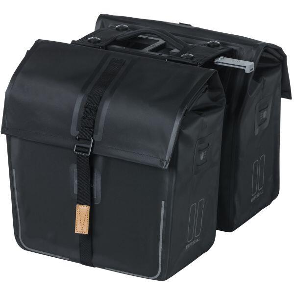 Paire de sacoches de porte-bagages imperméable Basil Urban Dry Mik 50L