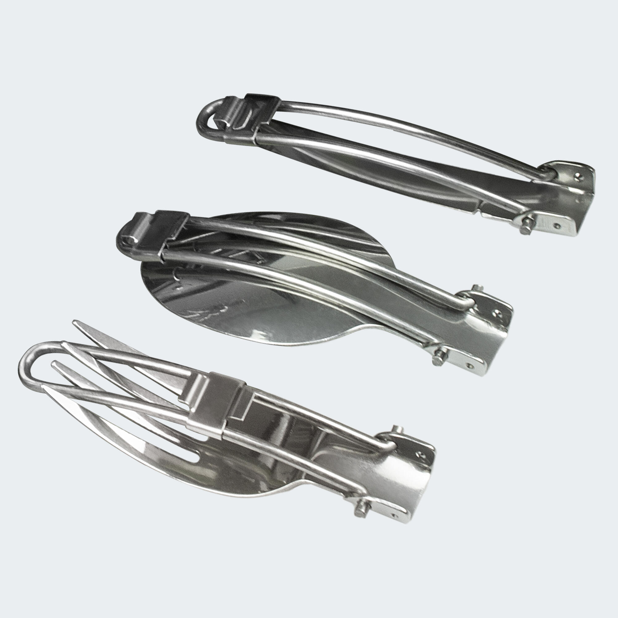 Batterie de cuisine de camping, gobelets et couverts | Set vaisselle randonnée 7/7