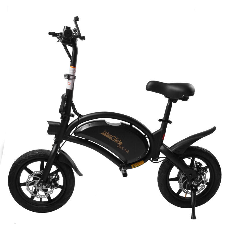 Bicicleta elétrica UrbanGlide e-bike 140 - rodas de 14'' - 250 W - 6 Ah - Suport 6/7