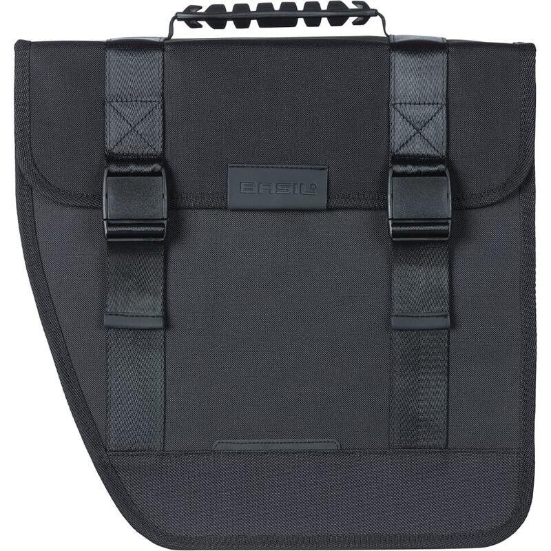 Pannier Tour Single Left 14 Litres 34 X 14 X 34 Cm - Noir