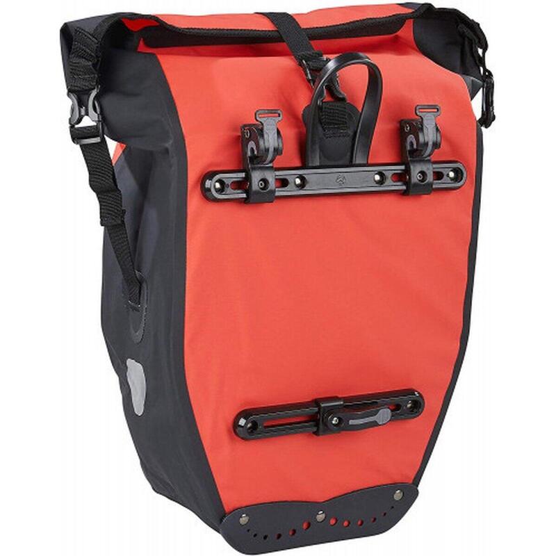 Double Pannier Rouge 100% Waterproof 25,4 Litres