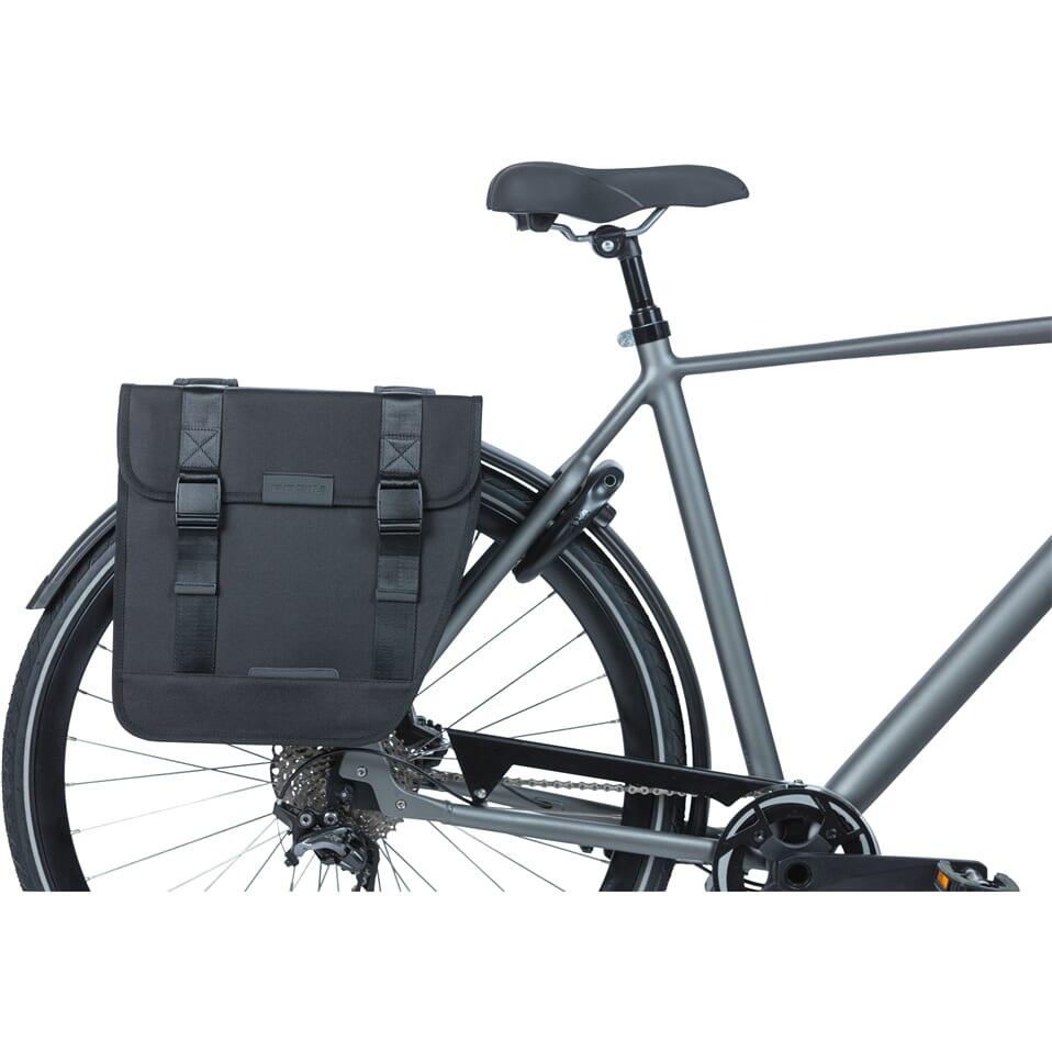 Sac à vélo Basil Tour Double - 28L - Imperméable - Noir 6/7