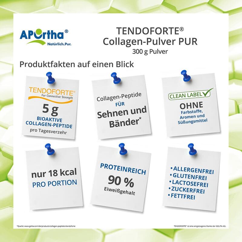 TENDOFORTE® B (Rind) Collagen-Pulver PUR - 300 g