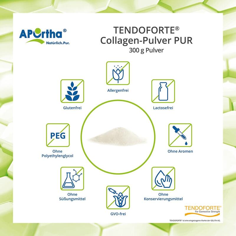 TENDOFORTE® B (Rind) Collagen-Pulver PUR - 300 g