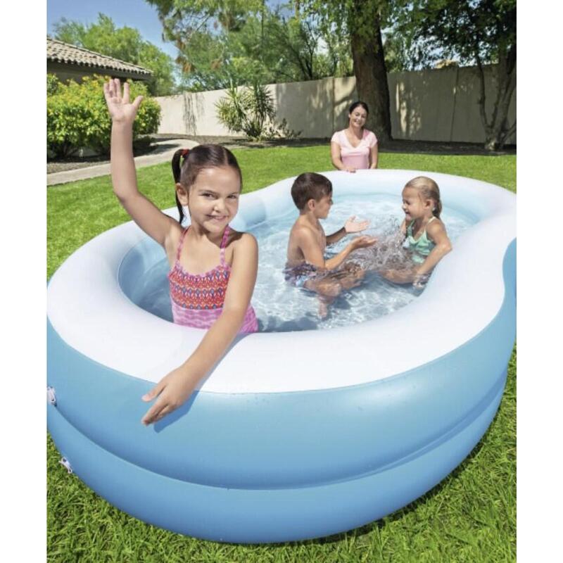 Piscina Hinchable Autoportante Infantil Bestway 262x157x46 cm Diseño The Big Lag