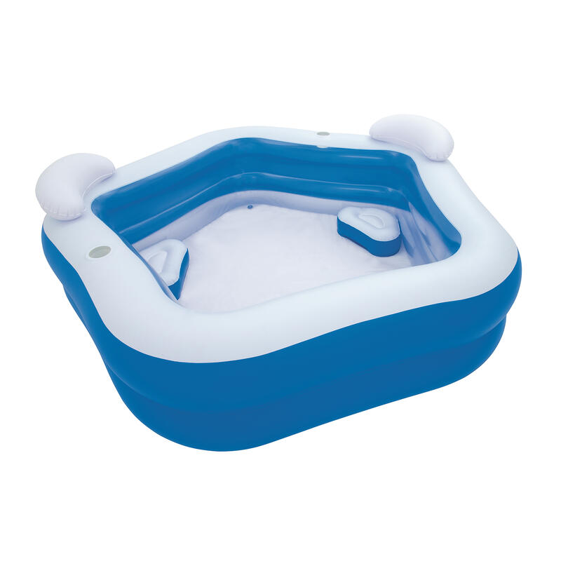 Bestway Piscine Familiale pentagonale 213 x 207 x 69 cm